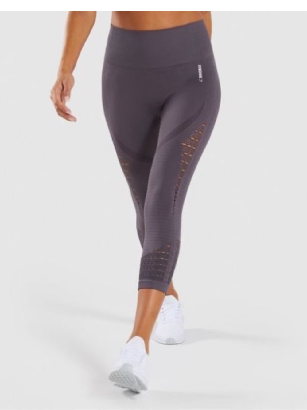 GYMSHARK Energy Seamless Leggings Grey Small